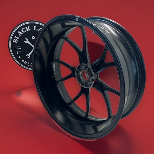 Used Ducati 848 Monster 1100 Hypermotard Enkei 17X5.5 rear wheel rim Zemke Race - Picture 2 of 11