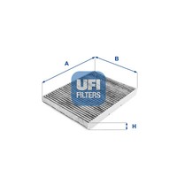 UFI Innenraumfilter Aktivkohlefilter FüR VW Golf IV 1J1 Polo 6N2 Audi A3 8L1 TT