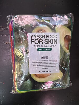 FARMSKIN For Glowing Skin - Real Squeeze Facial Masks (12 Sheets)