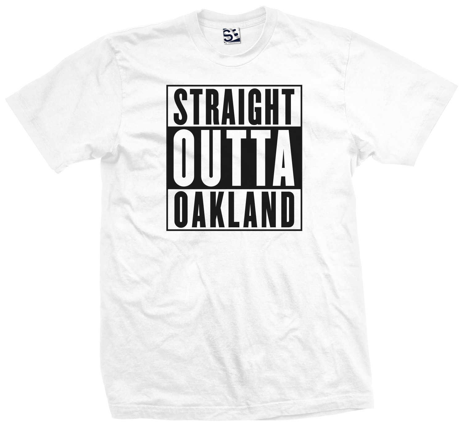 Straight Outta Oakland Shirt Athletics A's Raiders Oaktown Ladies