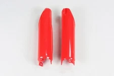 Ufo 00-17 Red Front Fork Slider Guards Protectors Honda CR125/250/500,CRF250/450