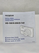 Olympus VG-160/X-990/D-745 Digital Camera Quick Start Guide
