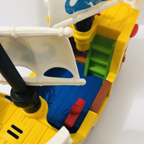 Fisher Price Little People Lil' Pirate Ship With Sounds 2005 - TESTED WORKS ππΌ - Picture 8 of 13