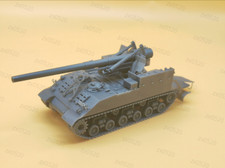 1/72 WW II US "M40 155mm self-propelled gun" Tank model kit 3D printed ---