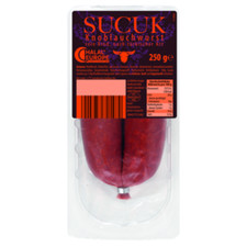 Sucuk Knoblauchwurst im Ring-HALAL - 250 g Packung