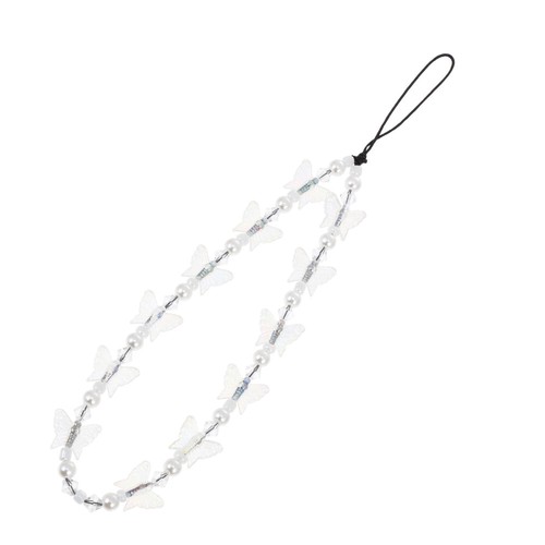 Mobilkette Von Kristall Schmetterling Mädchen Transparente Handykette - Zdjęcie 10 z 12