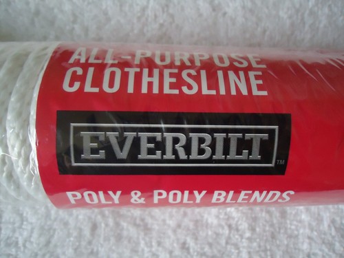 " NIP " Everbilt # 140 848 1/4" X 100 ft. All Purpose Clothesline " Great item " - Picture 2 of 7