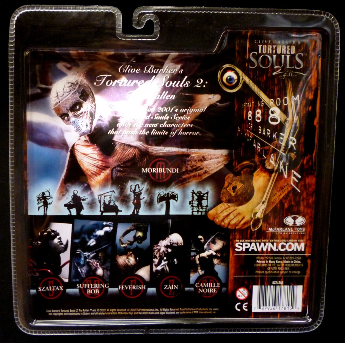 Szaltax Action Figure Tortured Souls Series 2 2002 McFarlane Szaltax Action Figure Tortured Souls Series 2 2002 McFarlane