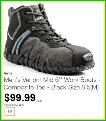 terra venom composite toe