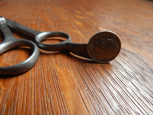Vintage Antique France Barber Hair Cutting Scissors Gelle Freres Fabricants - Picture 6 of 11