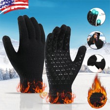 1pair Touch Screen Gloves Men Women Outdoor Gloves Warm Knit Glove Winter Gloves