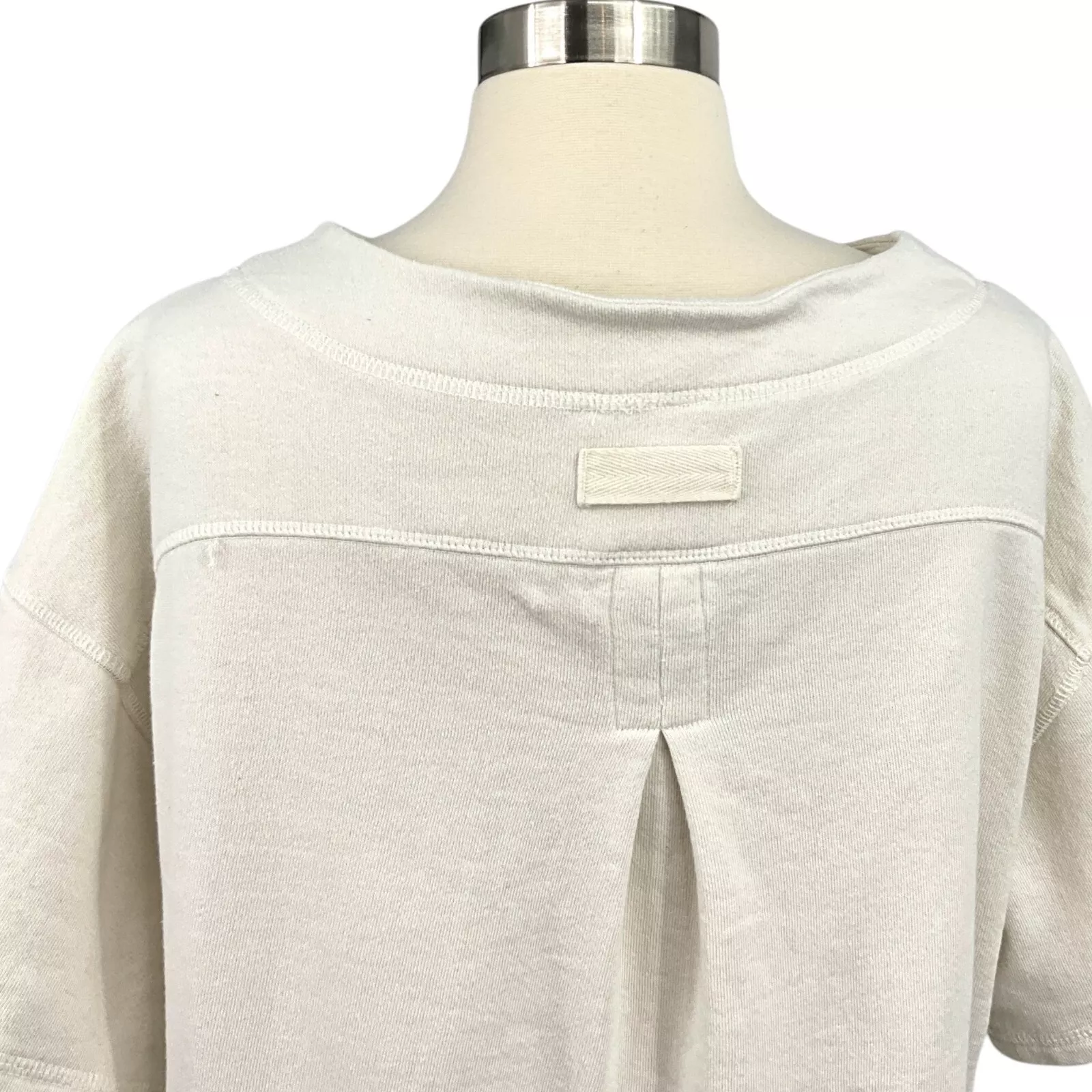 free-people-movement short sleeve pockets lounge casual sweatshirt