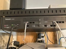 Panasonic KX-NS700 Hyprid PBX with KX-NS7134 SD Card & Rackmount bracket REFURB