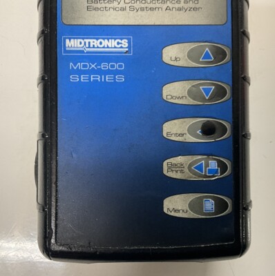 MIDTRONICS バッテリーテスター MDX-600 Midtronics MDX-600 series Electronic Battery Tester & Printer with