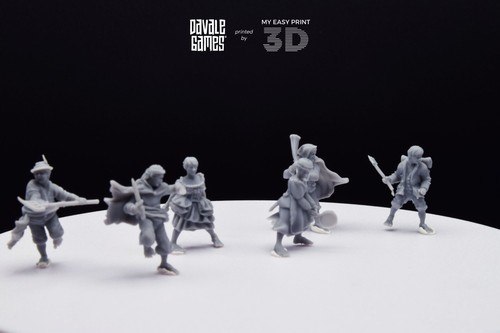 Halfmen Davale Games 3D gedruckt mit hochwertigem Resin - Bild 2 von 16