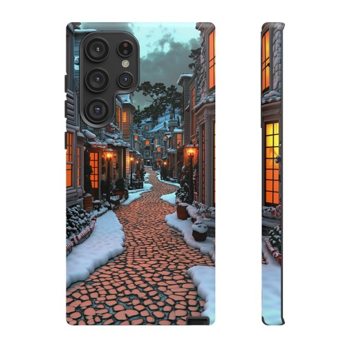 For iPhone | Samsung Galaxy | Pixel Phone Case - Winter Village Shops - 第 197/256 張圖片