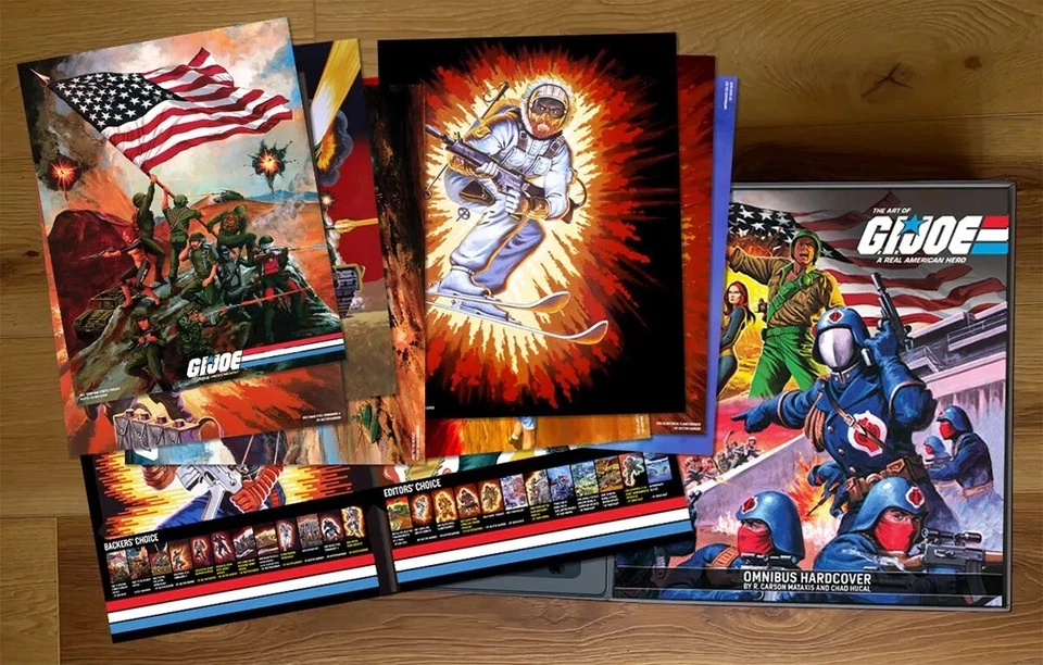The Art Of G.I.JOE: A Real American Hero Omnibus Hardcover *712 Pages, 20 Pounds - Image 3 of 4