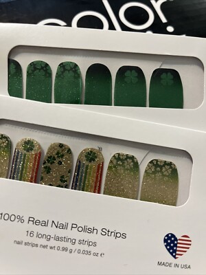 Color Street Nails Bundle - Four Leaf Clover