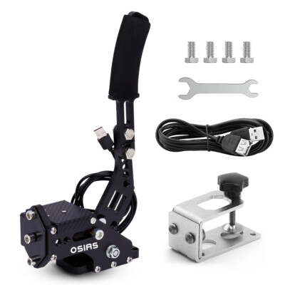 Black Color 64Bit PC USB Handbrake SIM for Racing Games T500 G27/G29 FANATECOSW