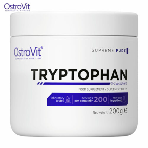 OSTROVIT TRYPTOFAN 200g - 200 porcji! Zapewnia pomoc w zasypianiu serotoniny  - Zdjęcie 1 z 3