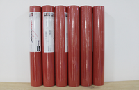 6 Rollen Vliestapete As Creation Living Walls 34216-9 Rot Strukturiert