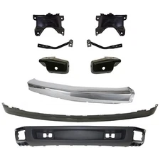 Bumper Face Bars Front for Chevy Chevrolet Silverado 1500 Truck 2007-2008