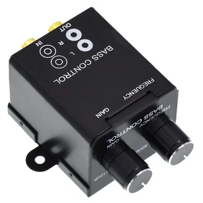 Rockwood Bass Kontroll-Regler, passive Subwoofer Frequenzweiche, Subwooferweiche