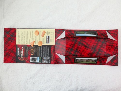 Empty WALKERS 120TH ANNIVERSARY Foldable Cardboard Box Container w/ Magnetic Lid - Picture 5 of 12