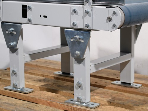 L750 B380  Förderband Flachgurtförderer Trapo AG PVC-Glattgurt Transportbahn - Bild 6 von 7