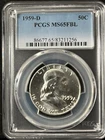 1959-D 50C FL Franklin Half Dollar PCGS MS65FBL   83211256