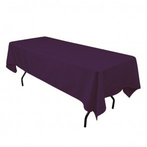 Tablecloth Polyester Satin Rectangular Seamless 54X72" By Broward Linens - Picture 40 of 42