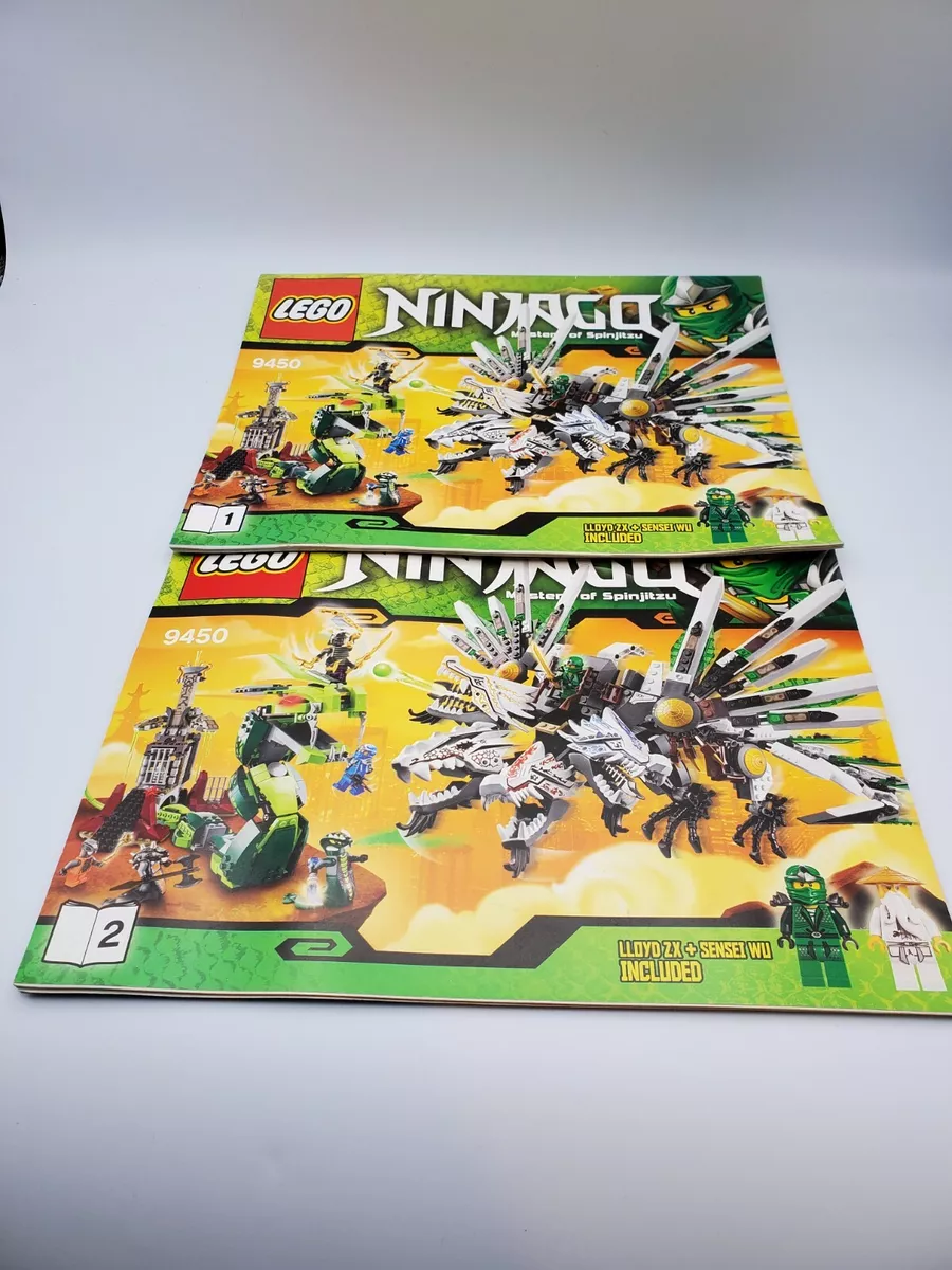 Lego ninjago 9450 instructions sale