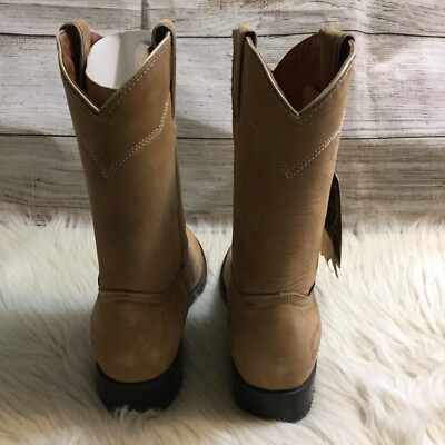 New Establo Boots Western Style, Mens Size 6 D Color Brown  display picture 3