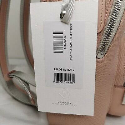 RIMOWA Never Still Small Backpack Desert Rose Leather Made RIMOWA Never Still Small Backpack Desert Rose Leather Made