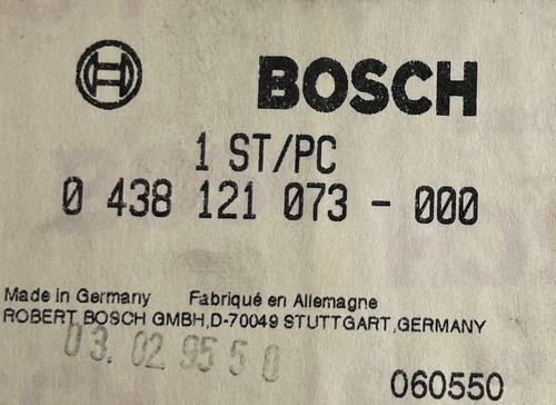 Bosch 0438121073 Luftmengenmesser passend für VW/Audi air-flow sensor - Picture 11 of 11