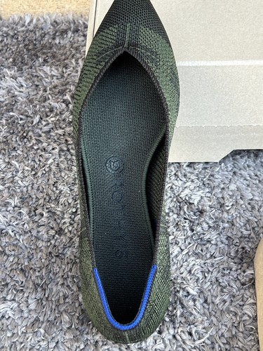Rothys The Point Women's Size 9 US Racer Green Pointed Toe Slip on Shoes - Picture 10 of 24