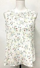 Stitch Fix 41 HAWTHORN Women’s Blouse Marshmallow White Floral NWT Choose Size