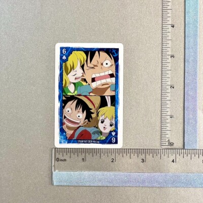 Monkey D. Luffy Playing Card One Piece Straw Hat Crew 4th Log TCG