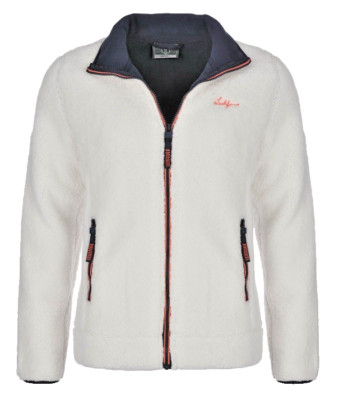 Leitfeuer Jacke Berberfleece mit Stehkragen (Gr. ca. L/ 44, Maße beachten)