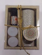 Karma Scents Aroma Oil Burner Set (Sandalwood) 