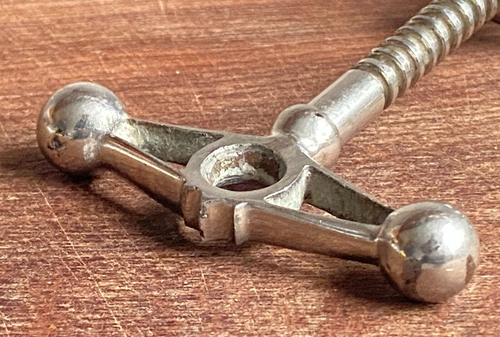 Antique 1876 French Cremalierre Rack Corkscrew Marked JP Jacques Perille - Picture 16 of 21
