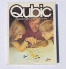 Vintage Qubic 3D Tic Tac Toe Game 1972 Parker Brothers Revised Version