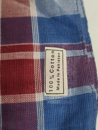 Mens Pocket Handkerchief Square Check Hanky Suit Mod pack of 3 multi-colour - Picture 5 of 6