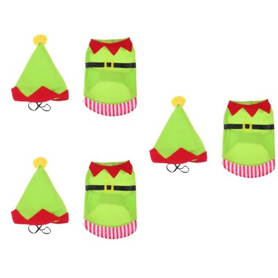 Elf Pet Kostüm Pet Weihnachten Elf Kostüm Weihnachten Kleidung Elf Pet Outfits