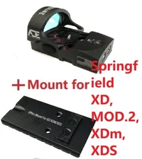 ADE RD3-013 Bertrillium RED Dot Reflex Sight+mount  Springfield XD,MOD.2,XDm,XDS
