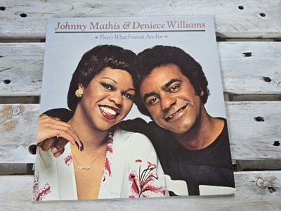 Johnny Mathis & Deniece Williams - Thats What Friends Are For 12'' LP Vinyl