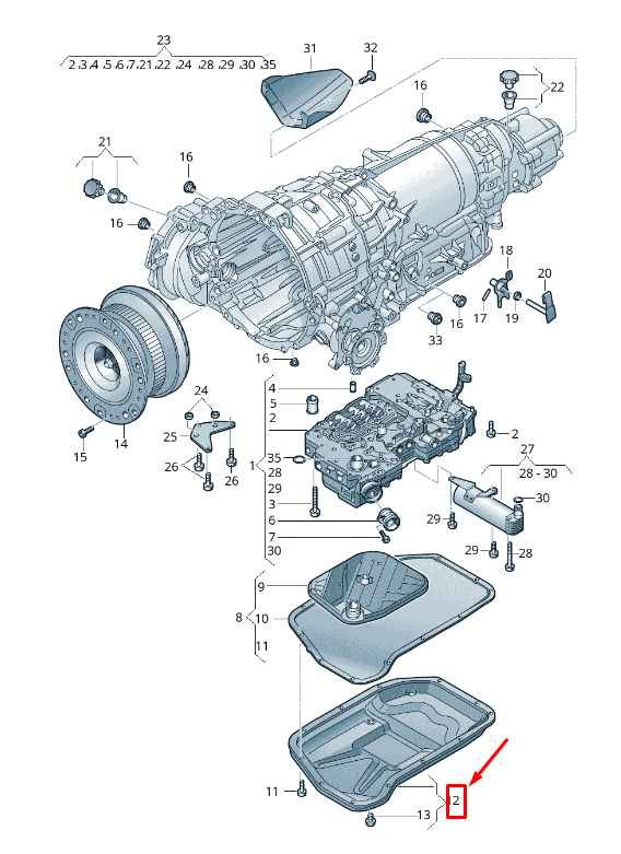 Genuine Audi Trans Pan 0BK321359 for sale online | eBay 