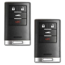 2 Replacement For Chevrolet Corvette Remote M3N5WY7777A 4 Button 2005-2013