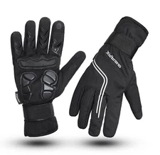 Gearx Winter Gel Pad Cycle Cycling Gloves Waterproof Windproof Ski Gloves