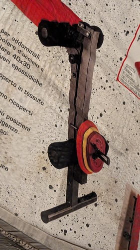 Nuova Panca Per Addominali Con Leg Extension Confezione Originale - Foto 8 di 9